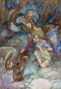 Illustration pour Alice au pays des merveilles - Albert Edward Jackson
