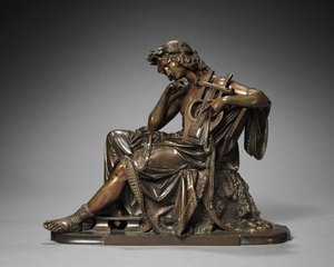 Orphée, début des années 1860 - Albert Ernest Carrier Belleuse