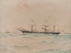 Paquebot Royal Africain, Lagos, Dyson Weston Commandant - Albert Ernest Markes