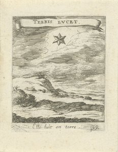 Paysage avec étoile