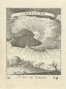 Soleil derrière les nuages