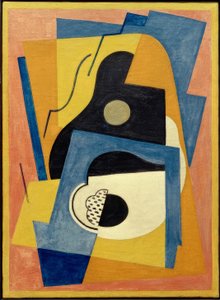 Composition avec guitare - Albert Gleizes