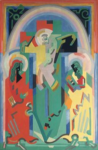 Crucifixion, vers 1935 (huile sur toile) - Albert Gleizes