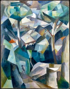 Paysage avec personnages