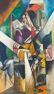 Femme avec animaux (Madame Raymond Duchamp-Villon) - Albert Gleizes