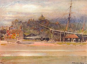 Chantier naval, Rye, 1910 - Albert Goodwin