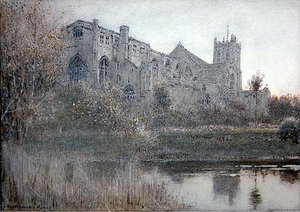 Christchurch, Hampshire - Albert Goodwin