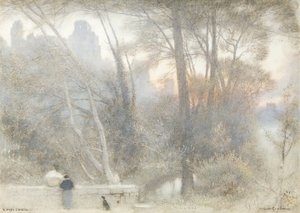 Château de Corfe - Albert Goodwin