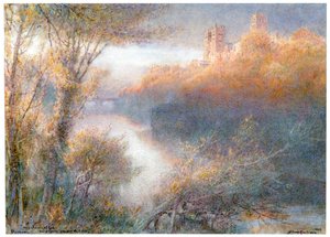 Cathédrale de Durham, 1903 - Albert Goodwin