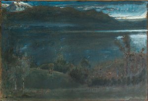 Gossau, Lac de Lucerne - Albert Goodwin