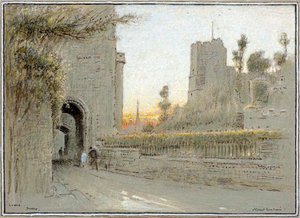 Lewes, Sussex - Albert Goodwin