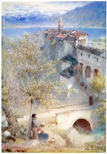 Locarno, Lac Majeur, 1905 - Albert Goodwin