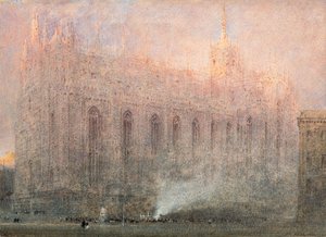 Cathédrale de Milan - Albert Goodwin