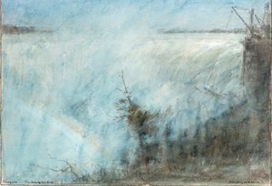 Niagara. La Chute en Fer à Cheval - Albert Goodwin