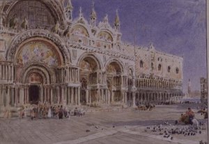 Basilique Saint-Marc, Venise - Albert Goodwin