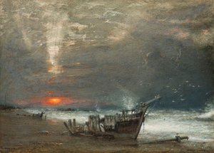 La fin de la journée - Albert Goodwin