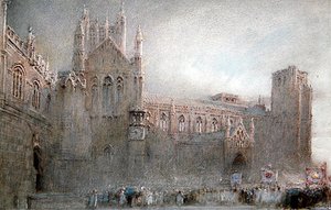 Cathédrale de Wells - Albert Goodwin