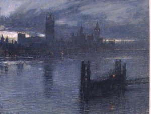 Westminster depuis le pont de Lambeth
