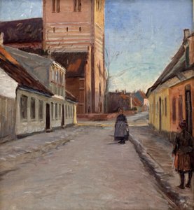 Rue à Køge avec l