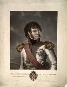 Portrait de Joachim Murat, vers 1806 - Albert Gregorius