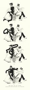 Le boa et sa victime (gravure) - Albert Guillaume
