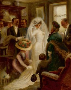 Le jour du mariage - Albert Guillaume