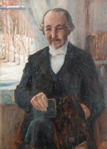 Portrait du poète Zacharias Topelius 1818-1898 - Albert Gustaf Aristides Edelfelt