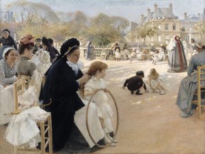 Les jardins du Luxembourg, Paris