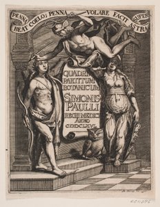 Page de titre de Simon Paulli, "Quadripartitum Botanicum", 1667 - Albert Haelwegh