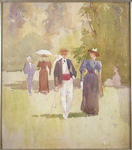 Une Promenade dans le Parc - Albert Henry Fullwood