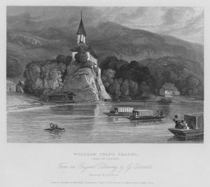 Chapelle de Guillaume Tell, lac Léman, Suisse