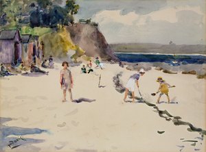 Plage de Begmeil, Bretagne - Albert Jnr. Ludovici