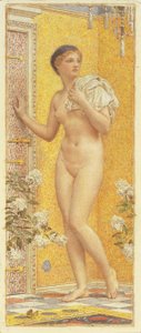Une chambre jaune - Albert Joseph Moore