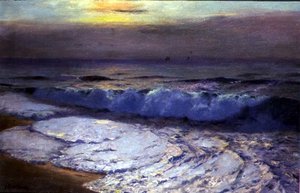 La vague déferlante, crépuscule