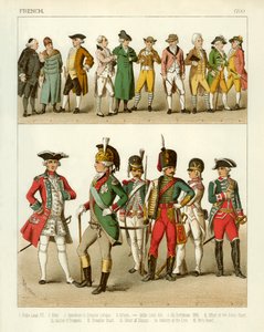 Costume français 1700 - Albert Kretschmer