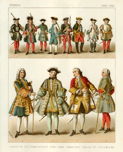 Costumes français 1700-1750 - Albert Kretschmer