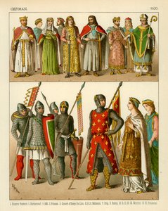 Costume allemand 1100 - Albert Kretschmer