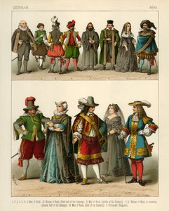 Costume allemand 1600 - Albert Kretschmer