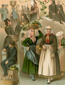 Costume allemand, Imgebung von Hamburg und Bremen - Albert Kretschmer