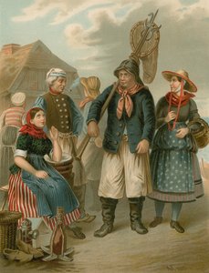 Costume allemand, Schleswig-Holstein, An den Kusten - Albert Kretschmer