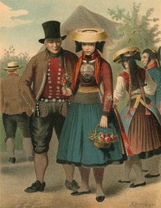 Costume allemand, Vierlande - Albert Kretschmer