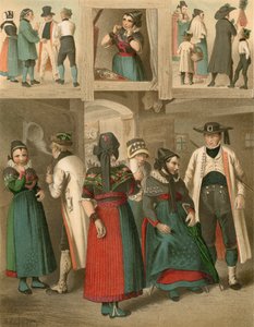 Costume allemand, Westphalie - Albert Kretschmer