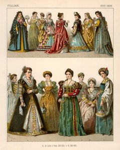 Costume italien 1500-1600 - Albert Kretschmer