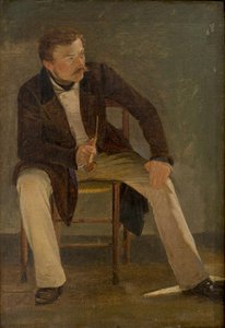 Le peintre Constantin Hansen - Albert Küchler