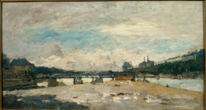 Bord de Seine à Paris, après l’orage - Albert Lebourg