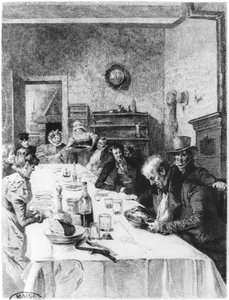 La Pension Vauquer, illustration de 