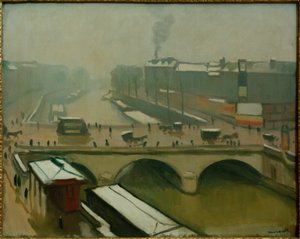 Vue sur le Pont St. Michel à Paris - Albert Marquet
