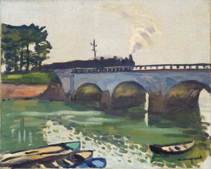 Pont à Saint-Jean-de-Luz - Albert Marquet