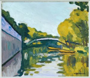Canal des environs de Paris - Albert Marquet
