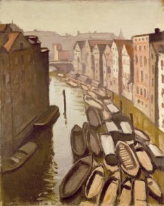 Flotte à Hambourg - Albert Marquet